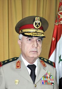 وزير الدفاع العماد علي عبد الله أيوب